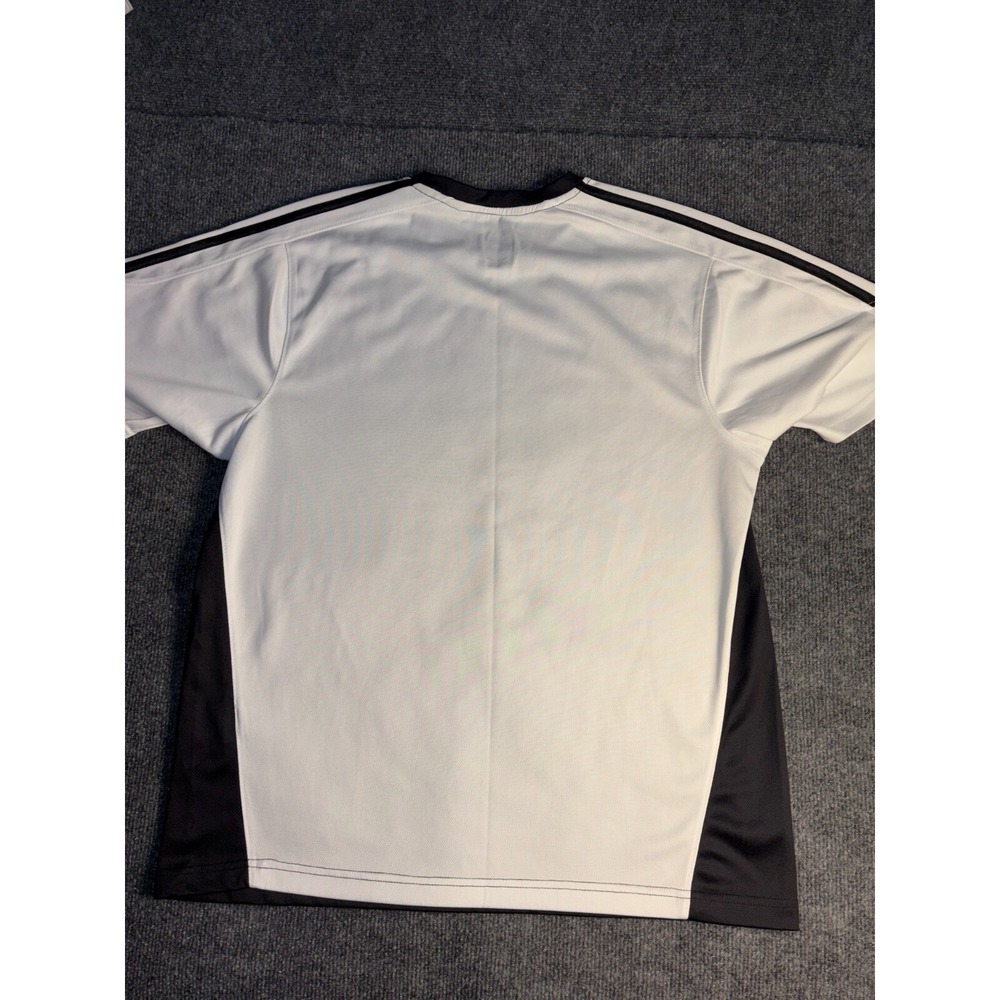 Miami Heat Adidas Jersey Basketball Mens Small‎ Black White Mesh Crew Neck Logo - Picture 2 of 6